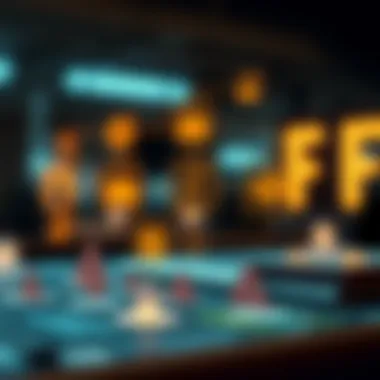 Icons representing accounts receivable concepts