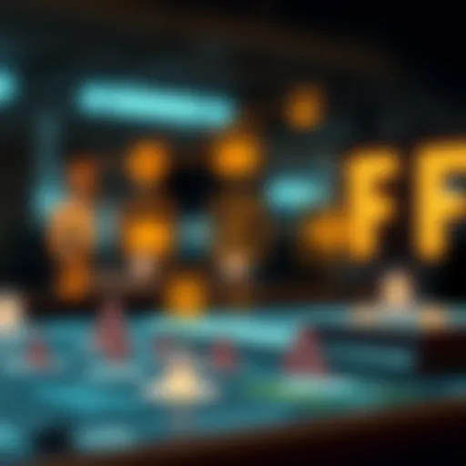 Icons representing accounts receivable concepts