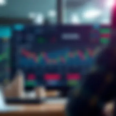 An analytical dashboard showcasing stock performance metrics