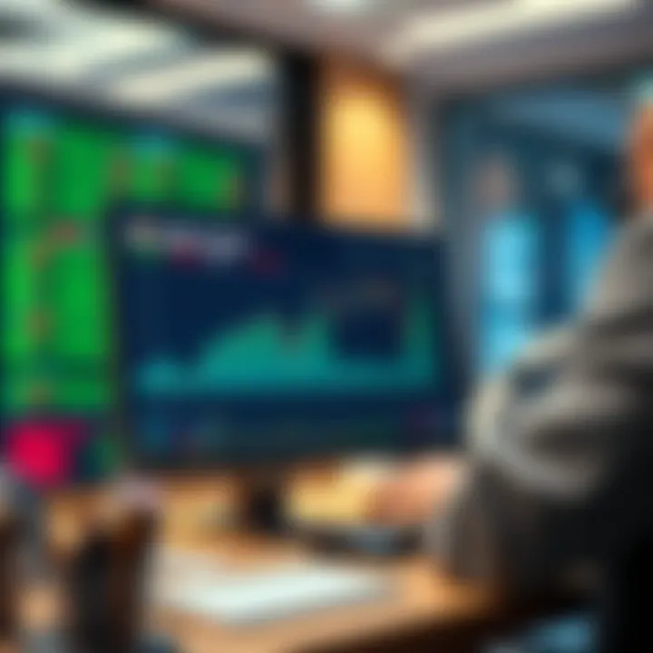 User interface of advanced stock analysis tool