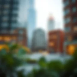 Conceptual representation of commercial real estate financing