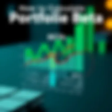 How to Calculate Portfolio Beta Infographic explaining the calculation of beta