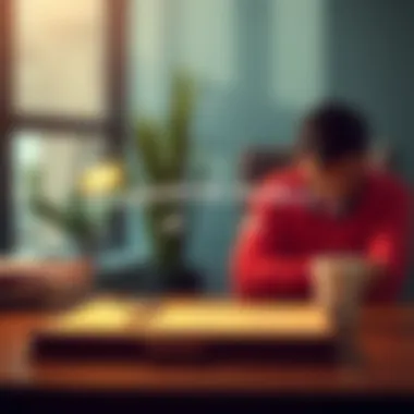 A conceptual diagram depicting financial literacy