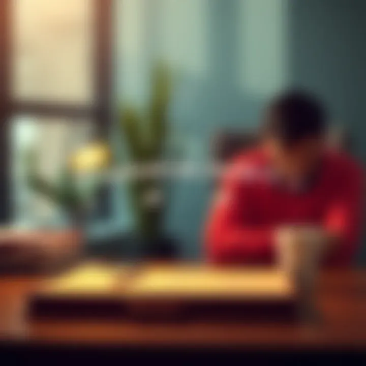 A conceptual diagram depicting financial literacy