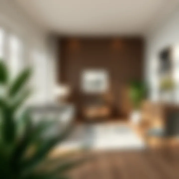 Peaceful Estate Planning Environment A serene setting representing peace of mind in estate planning