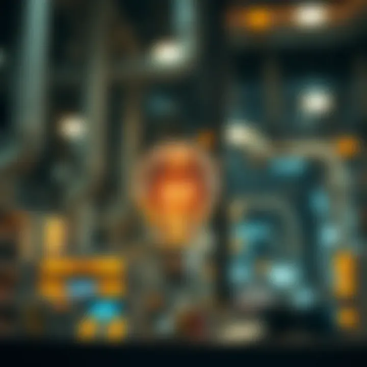 Disruptive Innovation and Industry Transformation A visual representation of disruptive innovation transforming industries