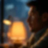 A thoughtful individual contemplating life insurance options