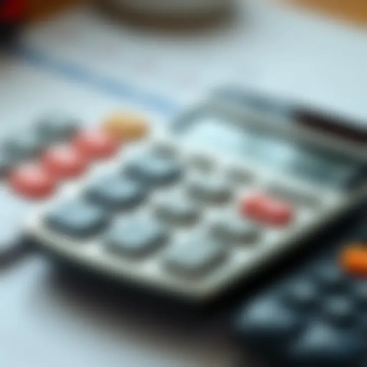 Calculator for Car Payment Calculation Calculating monthly car payments using a calculator