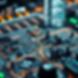 Visual representation of the tech landscape