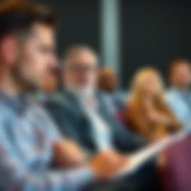 Continuous Education for Success An agent attending a seminar or workshop, representing continuous education and skill advancement.