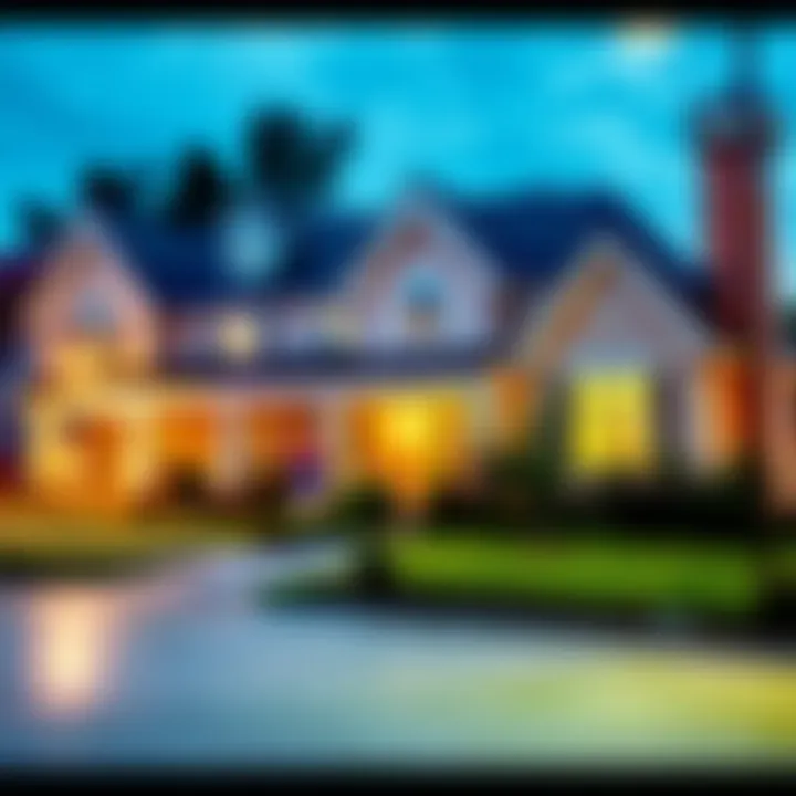 Analyzing Neighborhoods for Your First Home A detailed map highlighting desirable neighborhoods
