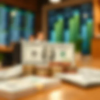 Conceptual representation of money market accounts