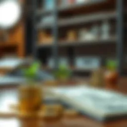 Visual representation of diverse investment options