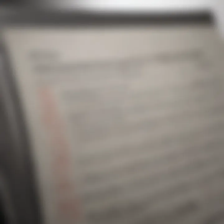 Illustration of regulatory compliance checklist