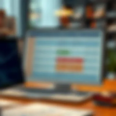 Comparison of Accounting Software Options Comparison chart of various accounting software for small businesses