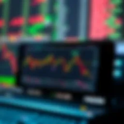 Visual representation of MACD indicator components