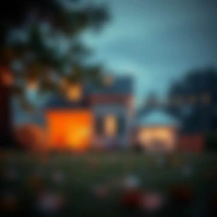 Home Investment Depiction of home investment and real estate opportunities