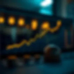 Graph depicting safe investment growth over time