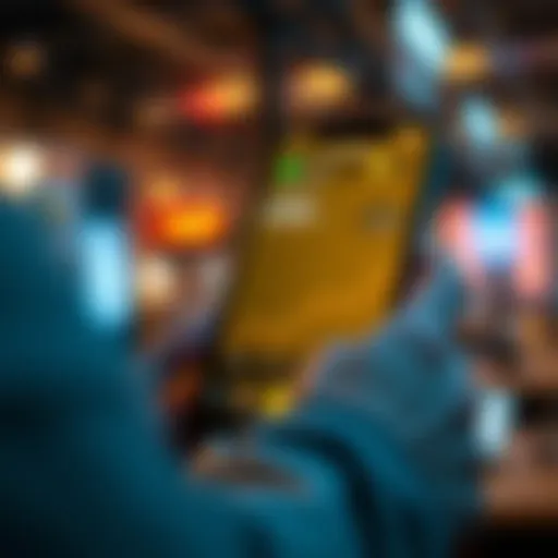 Dynamic interface of a money-making app