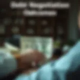 Conceptual illustration of debt negotiation outcomes