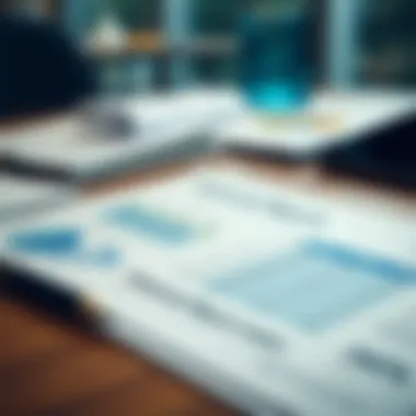 The Importance of Comprehensive Financial Reports A comprehensive financial report on a table