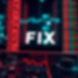 Illustration of the FIX trading protocol architecture