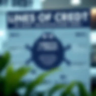 Benefits of Lines of Credit in Debt Management An infographic illustrating the advantages of using lines of credit for managing credit card debt