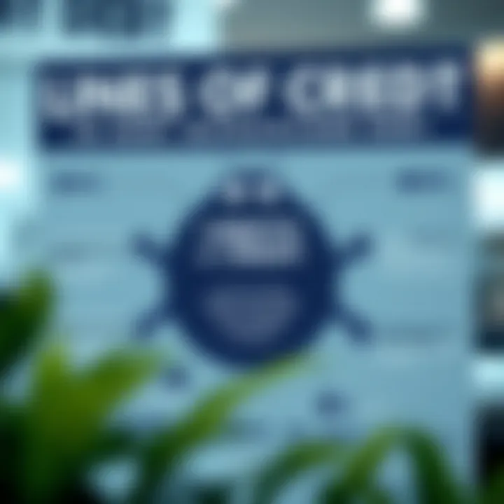 Benefits of Lines of Credit in Debt Management An infographic illustrating the advantages of using lines of credit for managing credit card debt