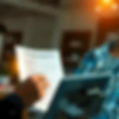 Essential Mortgage Requirements A person reviewing a checklist of mortgage requirements