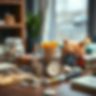 A diverse collection of savings tools and methods