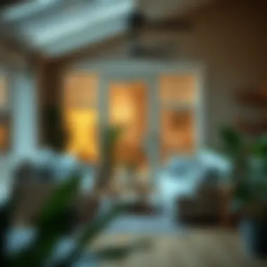 Achieving Long-Term Financial Goals A serene home environment illustrating long-term financial stability