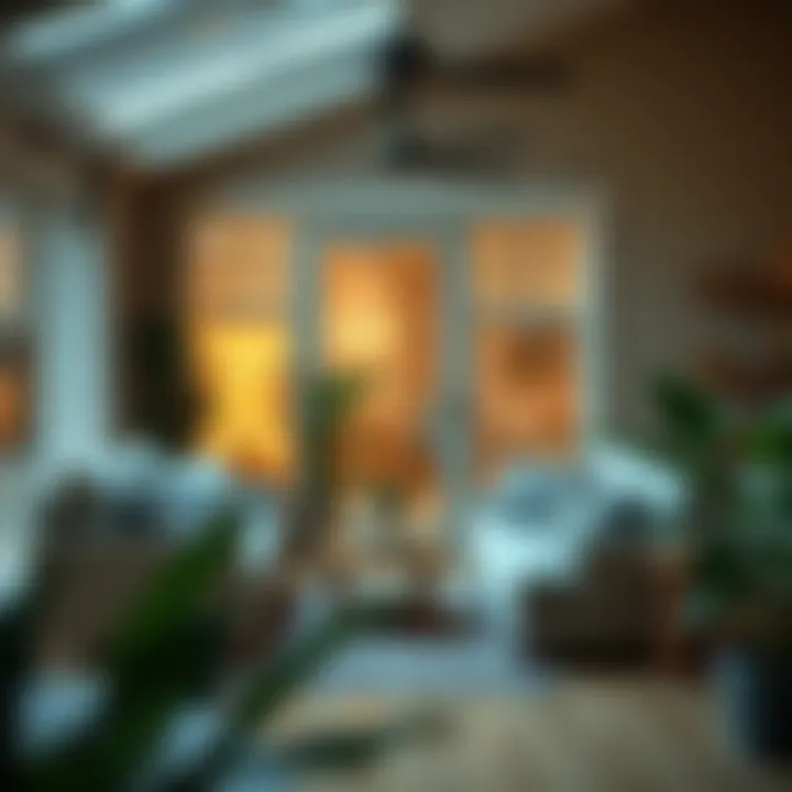 Achieving Long-Term Financial Goals A serene home environment illustrating long-term financial stability