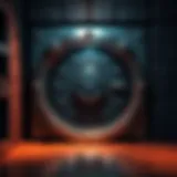 A secure vault representing physical asset protection