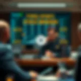 Understanding Types of Stock Brokers An infographic depicting different types of stock brokers