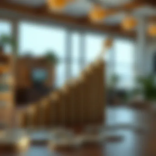 Retirement Savings Growth A visual representation of retirement savings growth