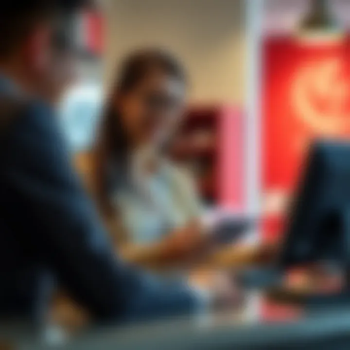Exceptional Customer Service Personalized customer service experience at a credit union
