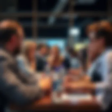 Networking Opportunities A networking event for aspiring real estate agents