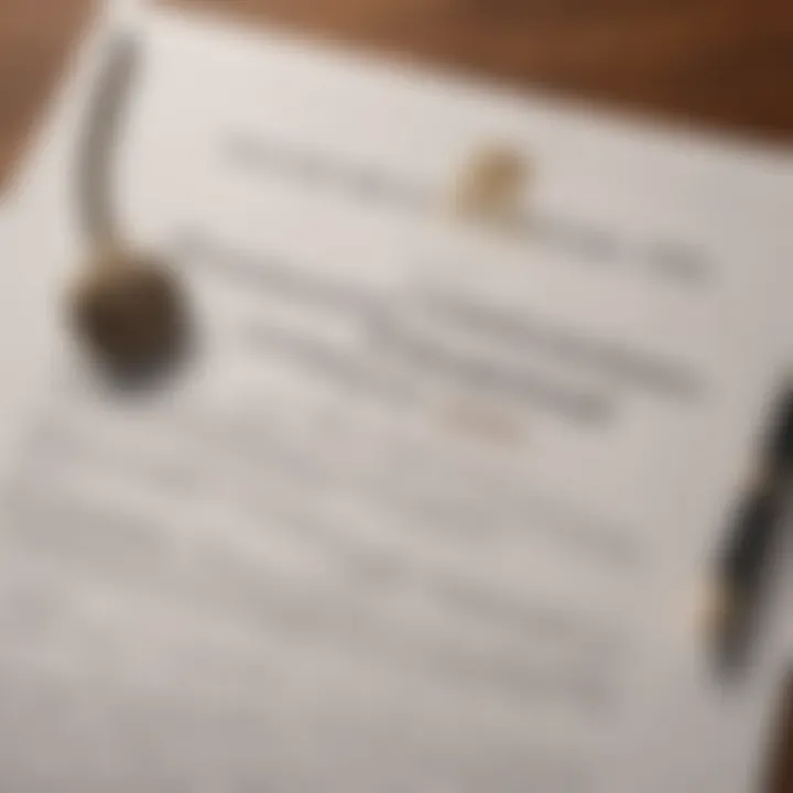 A power of attorney document with a seal and signature, symbolizing authority