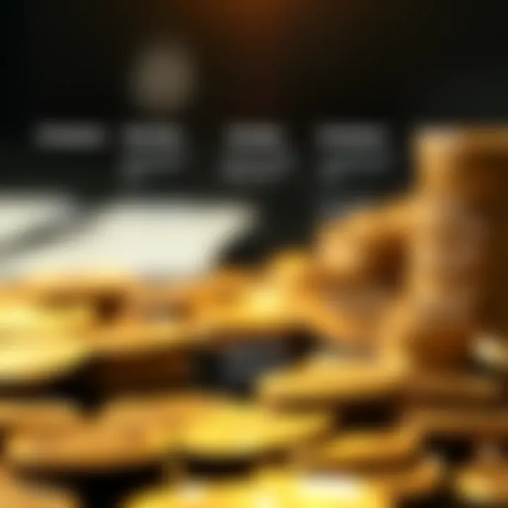 Visual representation of dividend types