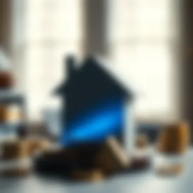 Concept of Debt Coverage Ratio in Mortgage Financing Visual representation of debt coverage ratio concept in mortgage financing.