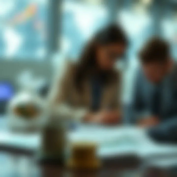 The Impact of Economic Outlook on Financial Decisions Illustration of financial decision-making