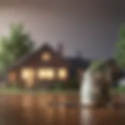 Visual representation of home credit loan concept