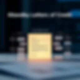 Detailed diagram of an irrevocable standby letter of credit structure