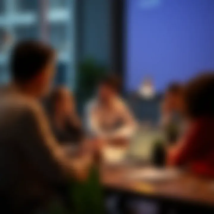 Innovative Brainstorming Session A group brainstorming session exploring mission statement ideas
