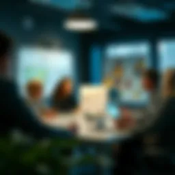 A strategic planning session with diverse participants