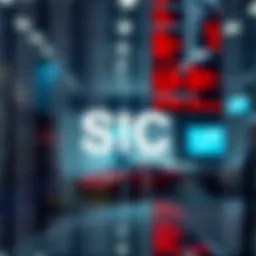 Visual representation of SIC code classification