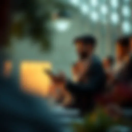 Conceptual illustration of social responsibility