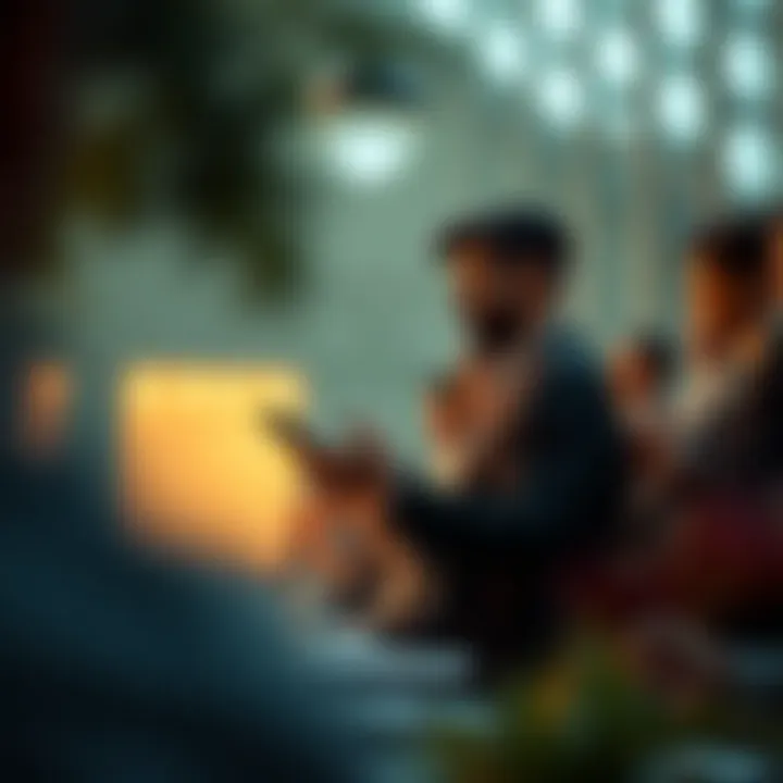 Conceptual illustration of social responsibility