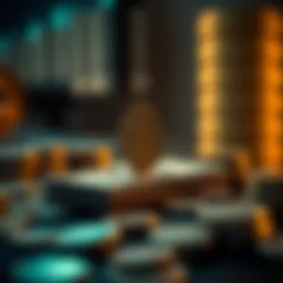 Abstract representation of economic principles influencing money value