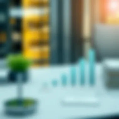 Chart comparing unrestricted net assets in nonprofit versus for-profit sectors